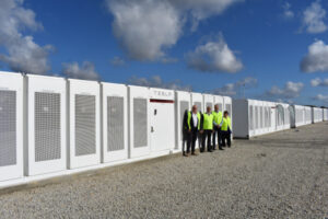 Huge electricity storage battery
