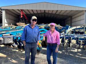 South African seeder sets cracking pace
