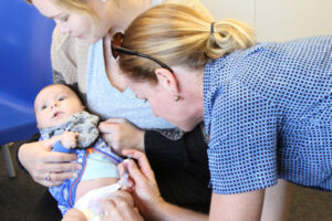 High immunisation rates here