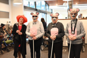 Three blind mice bring midweek joy