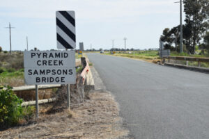 Creek bridge replacement