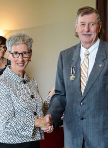 Brave pair honoured