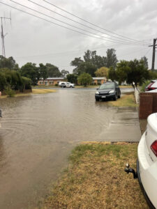 Rain at long last, but dry rest of week