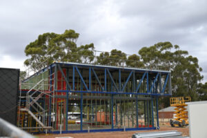 Works progressing on new space