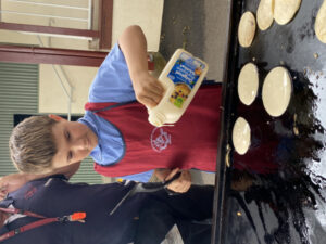 Pancakes mark Shrove Tuesday at Catholic primary schools