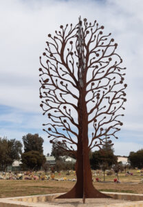 Striking memorial for babies
