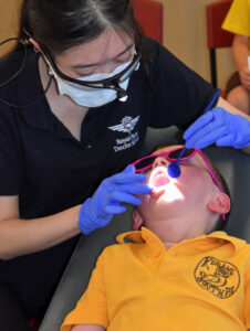 Dental check-ups for students