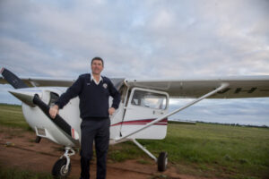 Ex-farmer Peter up against aviation giants