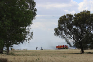 Grassfire hits Kerang outskirts