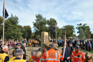 2022 in Review – April – Shire residents pause to remember sacrifices