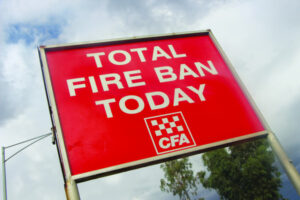 Searing heat signals fire dangers