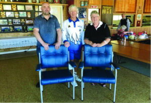 Special seats for bowls club