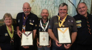 Honour for Scout leaders