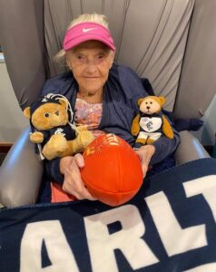 The secret to reaching 101 – a wicked sense of humour