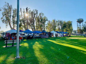 Extra long weekend market in Cohuna