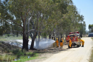 Grassy verge reignites as CFA pleads for care