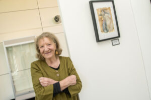 Charcoal & Watercolour A Community Art Exhibition on display