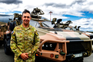 Local spruiks career as Army Reserve driver