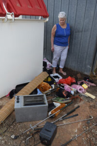 Dismay over charity vandals