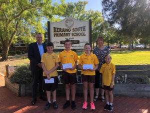 Kerang South school captains lead from the front