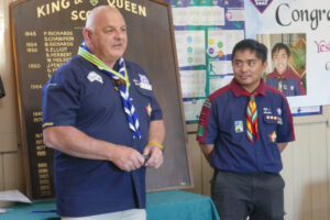 Kerang teen honoured with Queen scout badge