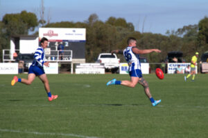 Hay and Ultima lead charge in Golden Rivers football