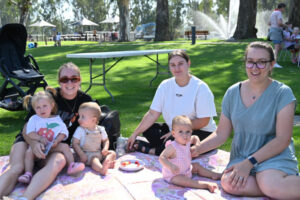 Great turnout for garden party