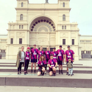 United in their walk for cancer research