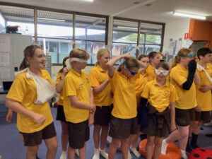 Kerang South Primary Schools grade 5 and 6 students get active