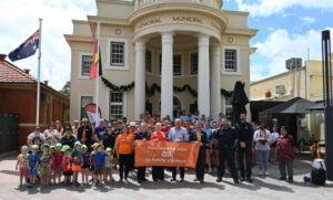 Walking against family violence