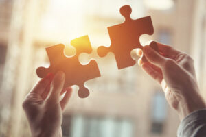 Community jigsaw swap