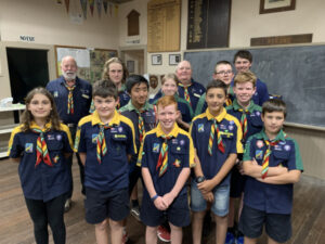 Big honour for new scouts