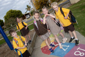 Primary students encouraged to walk this way