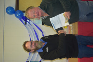 Clients treated to cash winnings