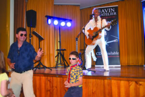 Elvis is in the building