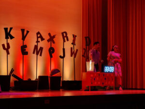 Audience captivated by science show