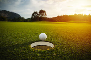 Down the fairways
