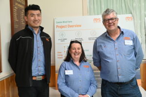 Wind farm to lodge permit