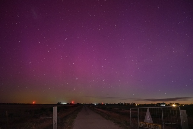 Aurora Australis captured on camera