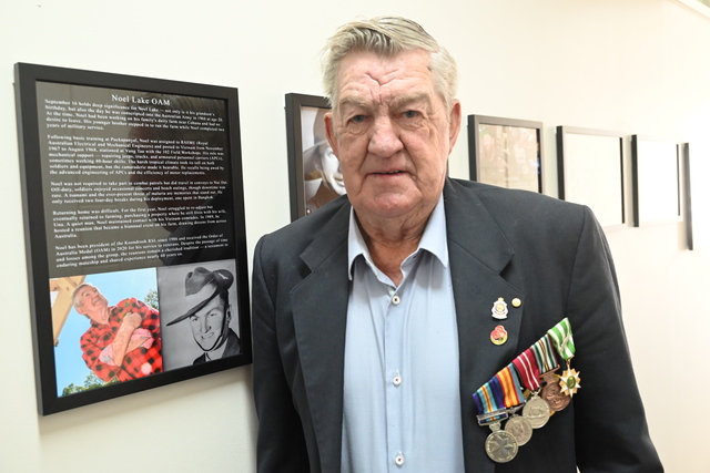 Saluting their service