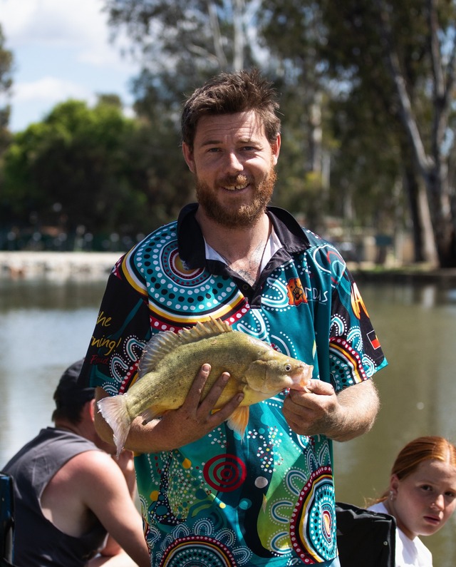 Carp catch a reel success