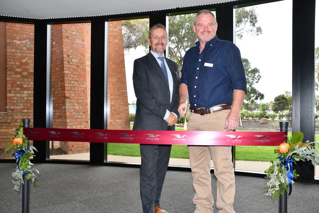 Glasshouse doors open