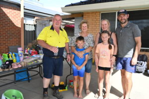 Out and about: at the Cohuna town garage sale