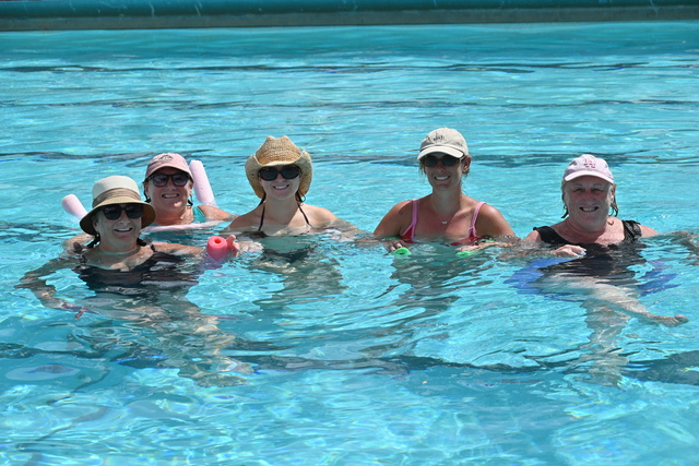 Out and about: at the Gannawarra pools