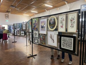Record entries for art show