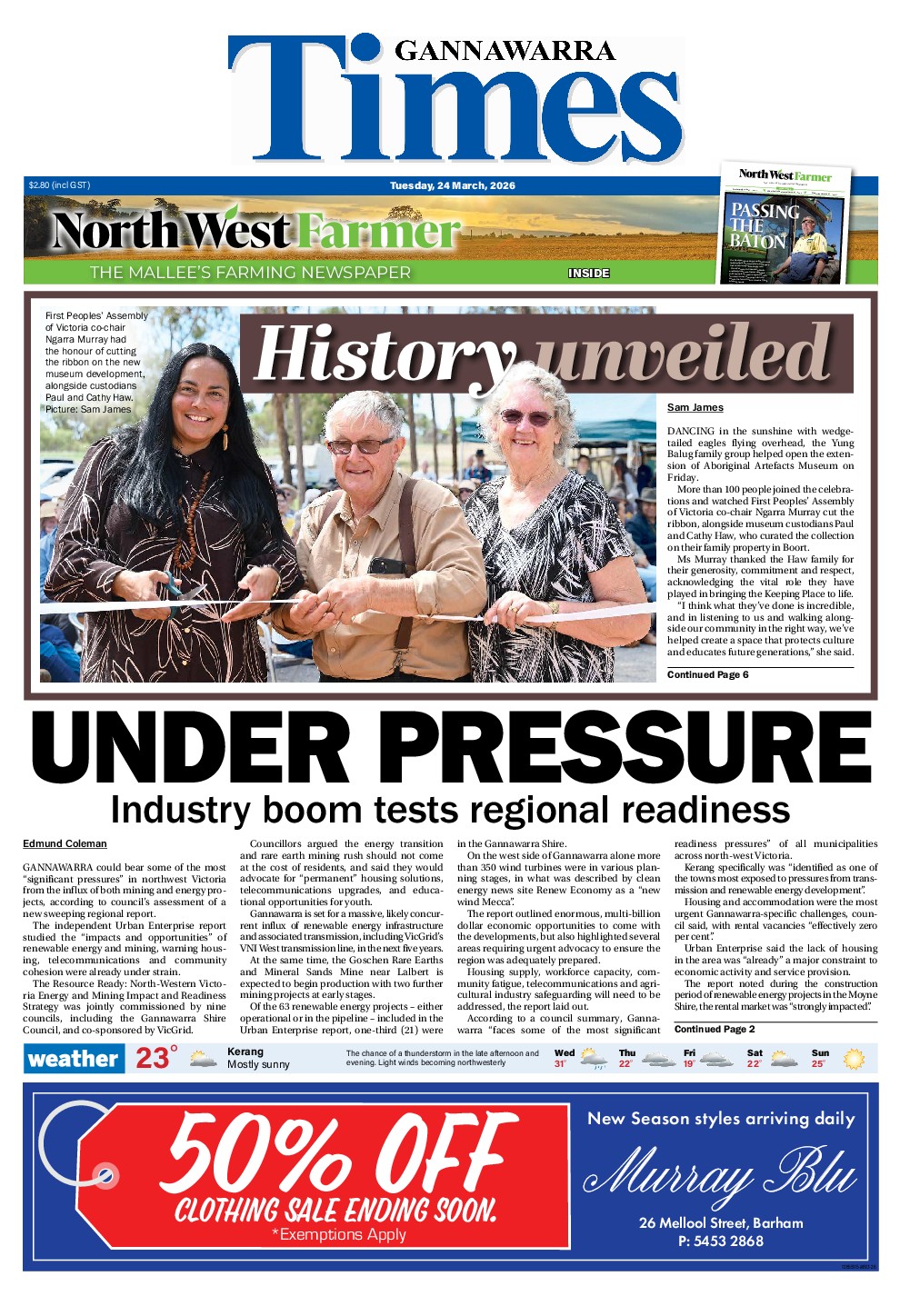 Gannawarra Times – 24th March 2026