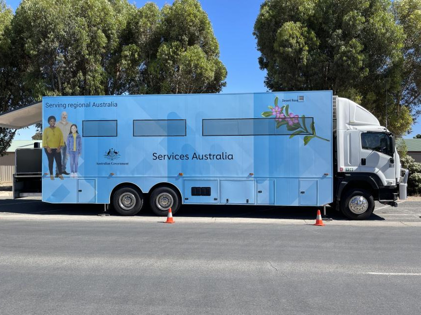 Need help with life admin? The big blue van is coming.