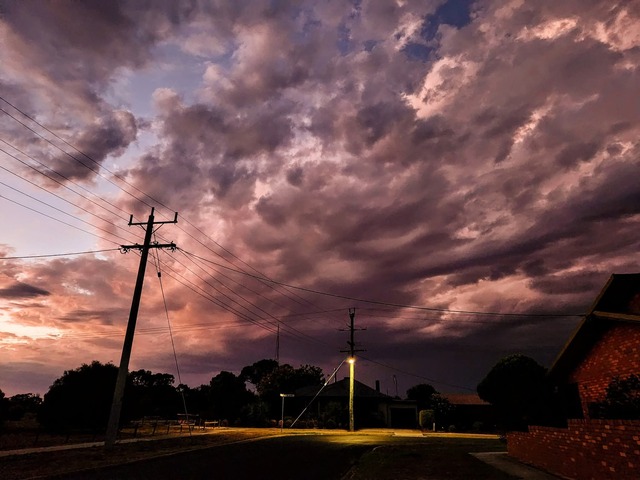 Microburst storm responsible for damage