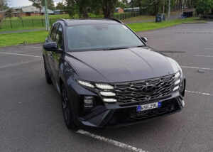 Tucson hybrid quick yet quiet