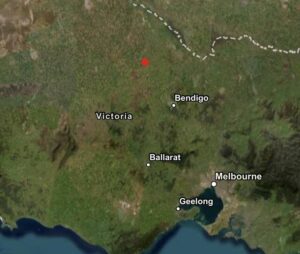 Earthquake recorded near Boort